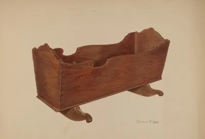 Wooden Cradle 2