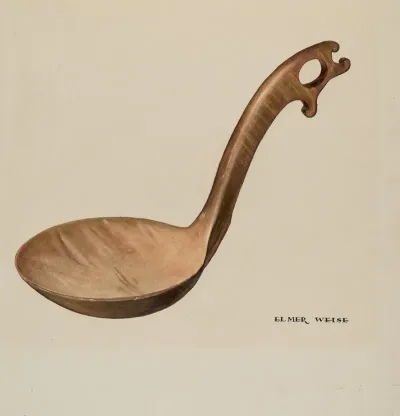 Wooden Dipper 2