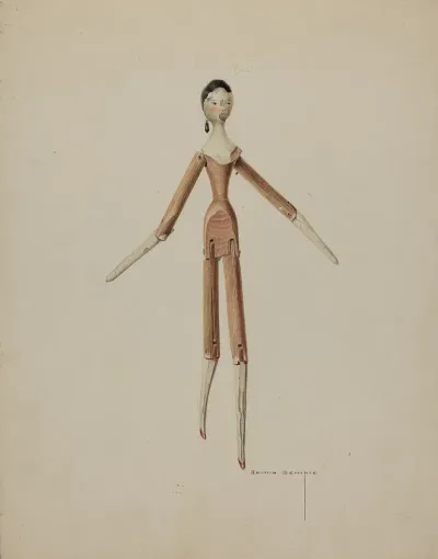 Wooden Doll 2