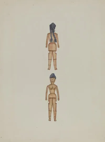 Wooden Doll 4