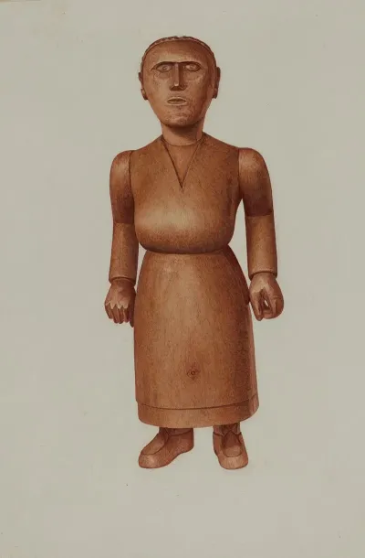 Wooden Doll 7