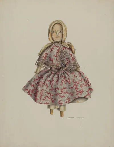 Wooden Doll