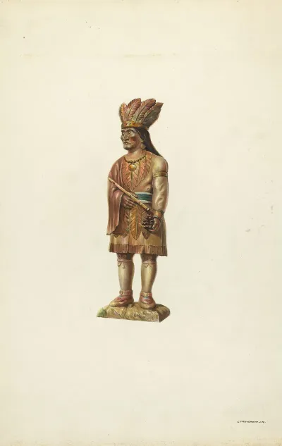 Wooden Indian 3
