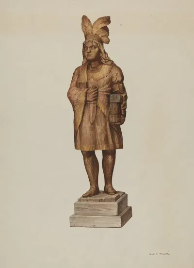 Wooden Indian 4