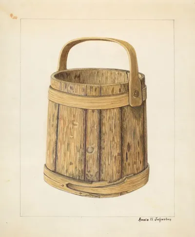 Wooden Sugar Bucket