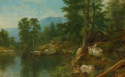 Woods By A River