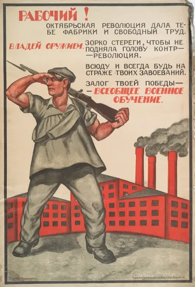 Workers The October Revolution Gave You Factories And Free Labor