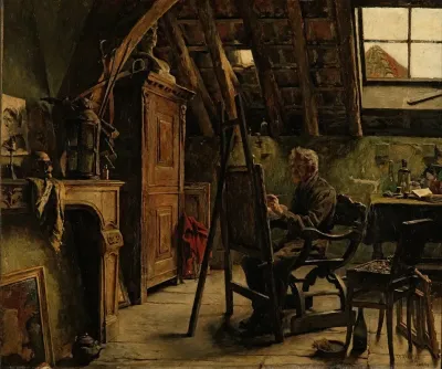 Workshop Of A Painter