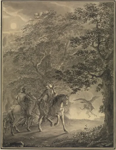 Wotans Adler Holt Den Schuldigen Illustration Zu Ritter Horst Ii