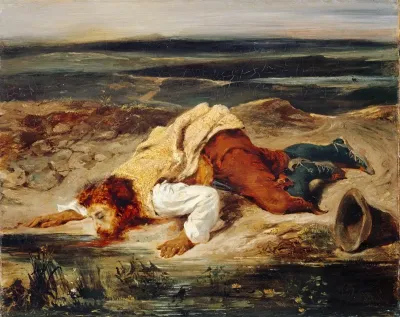 Wounded Brigand Roman Shepherd