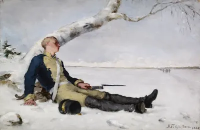 Wounded Warrior In The Snow