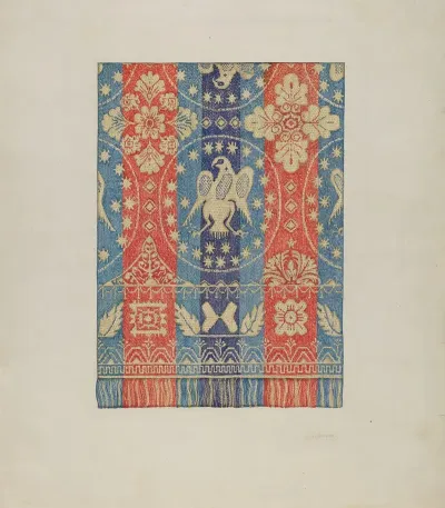 Woven Coverlet 13