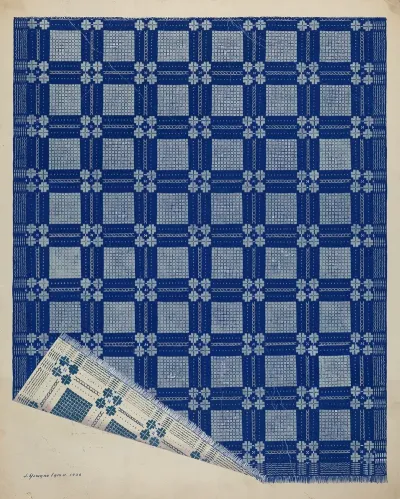 Woven Coverlet 16
