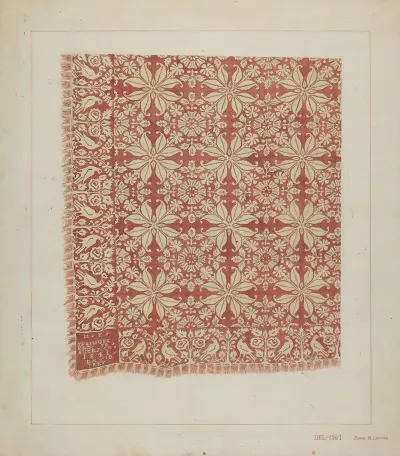 Woven Coverlet 17