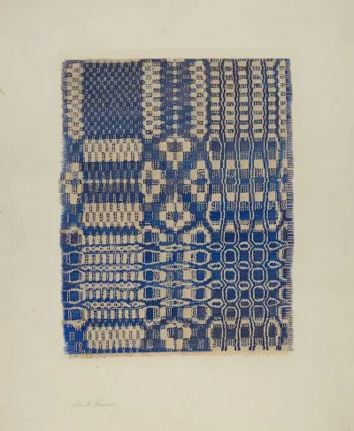 Woven Coverlet 18