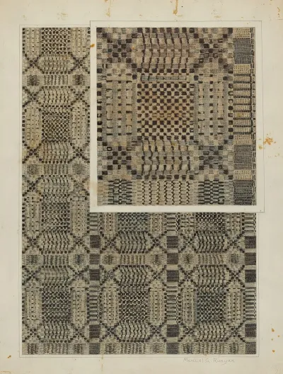Woven Coverlet 21