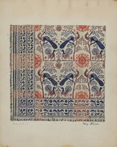 Woven Coverlet 25