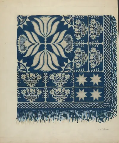 Woven Coverlet 28