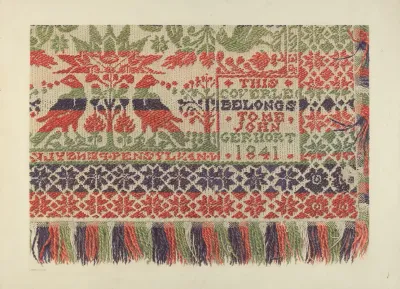Woven Coverlet 2