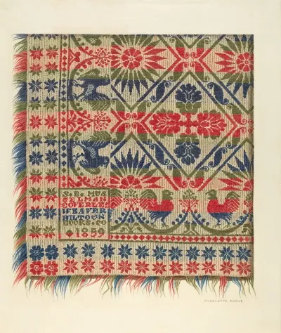 Woven Coverlet 4