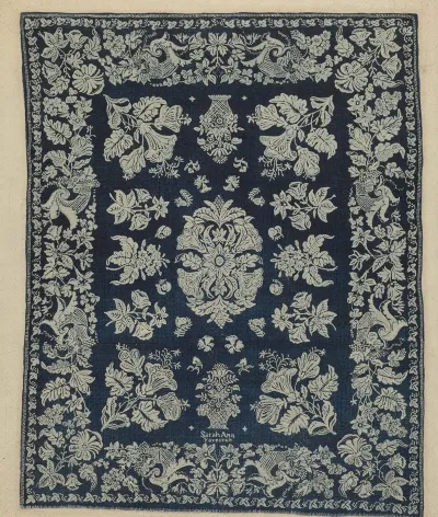 Woven Coverlet 7