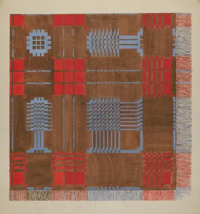 Woven Coverlet 8