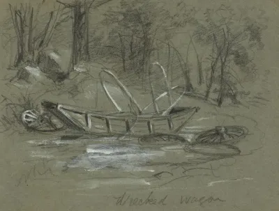 Wrecked Wagon