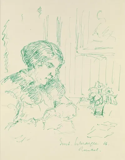 Writing Lady