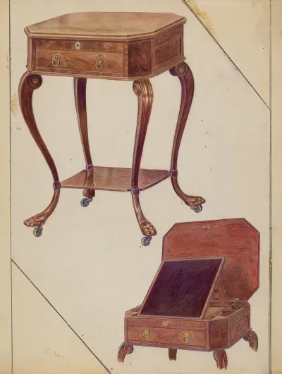 Writing Or Sewing Table