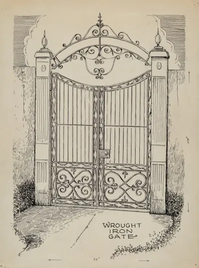 Wrought And Cast Iron Gates
