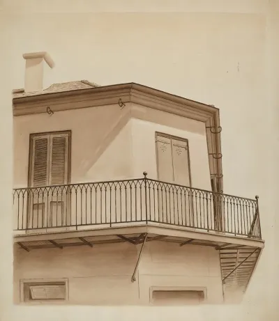 Wrought Iron Balcony Rail 3