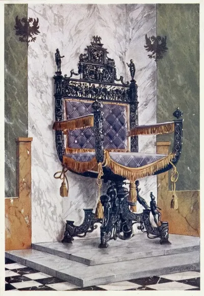 Wrought Steel Chair The Property Of Earl Radnor Longford Castle