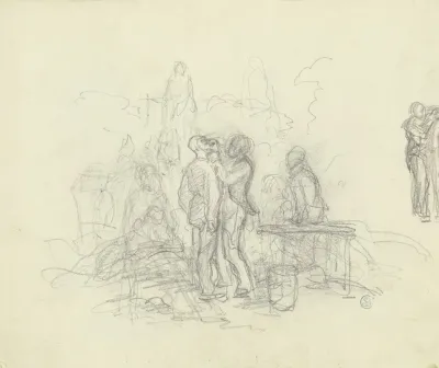 Wurtembergische Reiterei Auf Dem Goetheplatz Zu Frankfurt Am Main In Den Septembertagen 1848