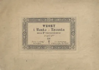 Wzory I Nauka Rysunku Patterns And Drawing Lessons Vol 1 Pl 01