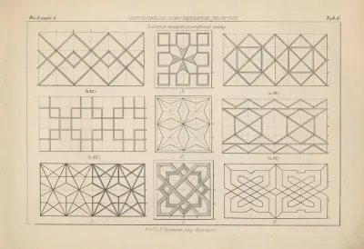 Wzory I Nauka Rysunku Patterns And Drawing Lessons Vol 2 Pl 07