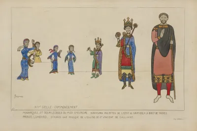 Xiie Siecle Commencement Monarques Et Bourgeoises Du Midi Deurope