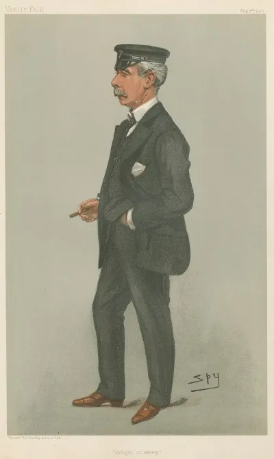 Yachting Devotees Knight Of Kerry Sir Maurice Fitzgerald August 8 1901