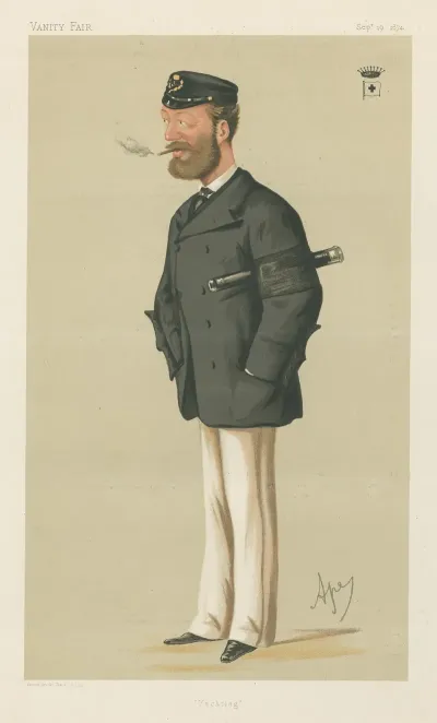 Yachting Devotees Yachting Count Edmund Batthyany September 19 1874