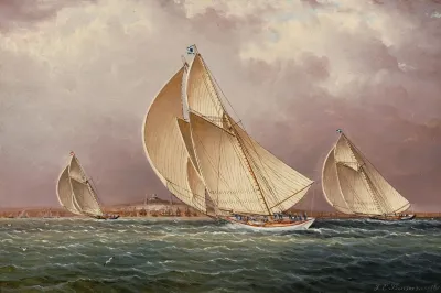 Yachting In Boston Harbor