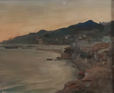 Yalta Evening From The Journey To Crimea