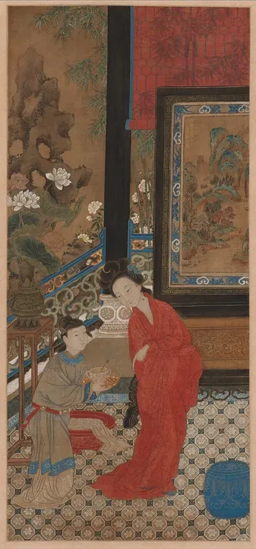 Yang Guifei Leaving The Bath