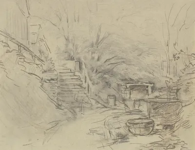 Yard With Stairs
