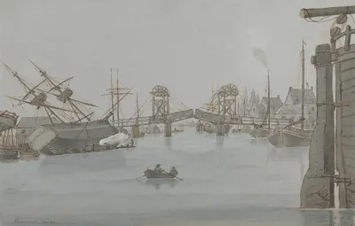Yarmouth Bridge Aug 1829