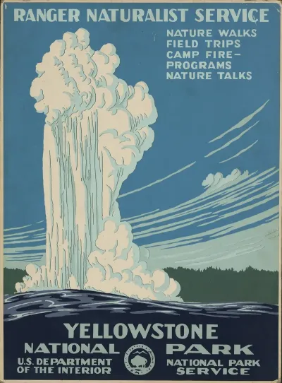 Yellowstone National Park Ranger Naturalist Service 2