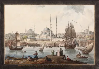 Yeni Camii And The Port Of Istanbul