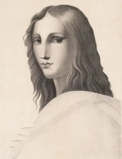 Ynglingefigur Fra Raphaels Skolen I Athen