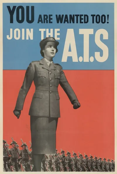 You Are Wanted Too Join The A T S