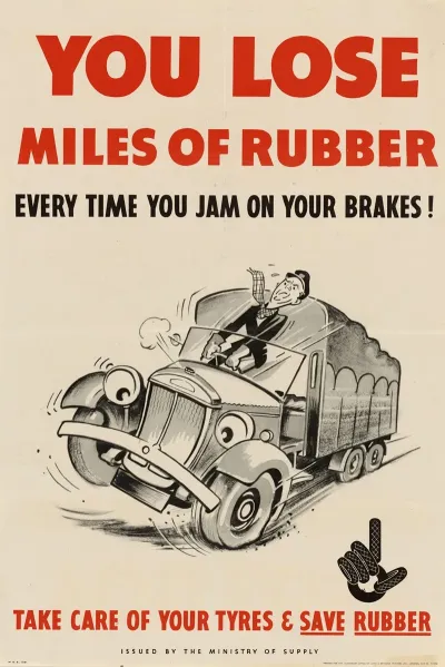 You Lose Miles Of Rubber Every Time You Jam On Your Brakes