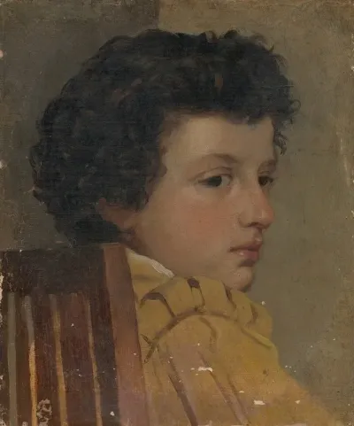 Young Boy In Profile 2
