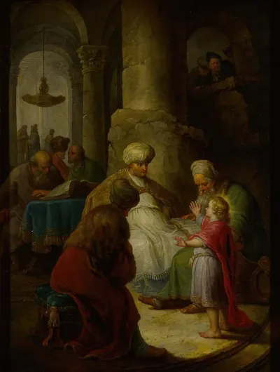 Young Christ Among The Doctors In The Temple